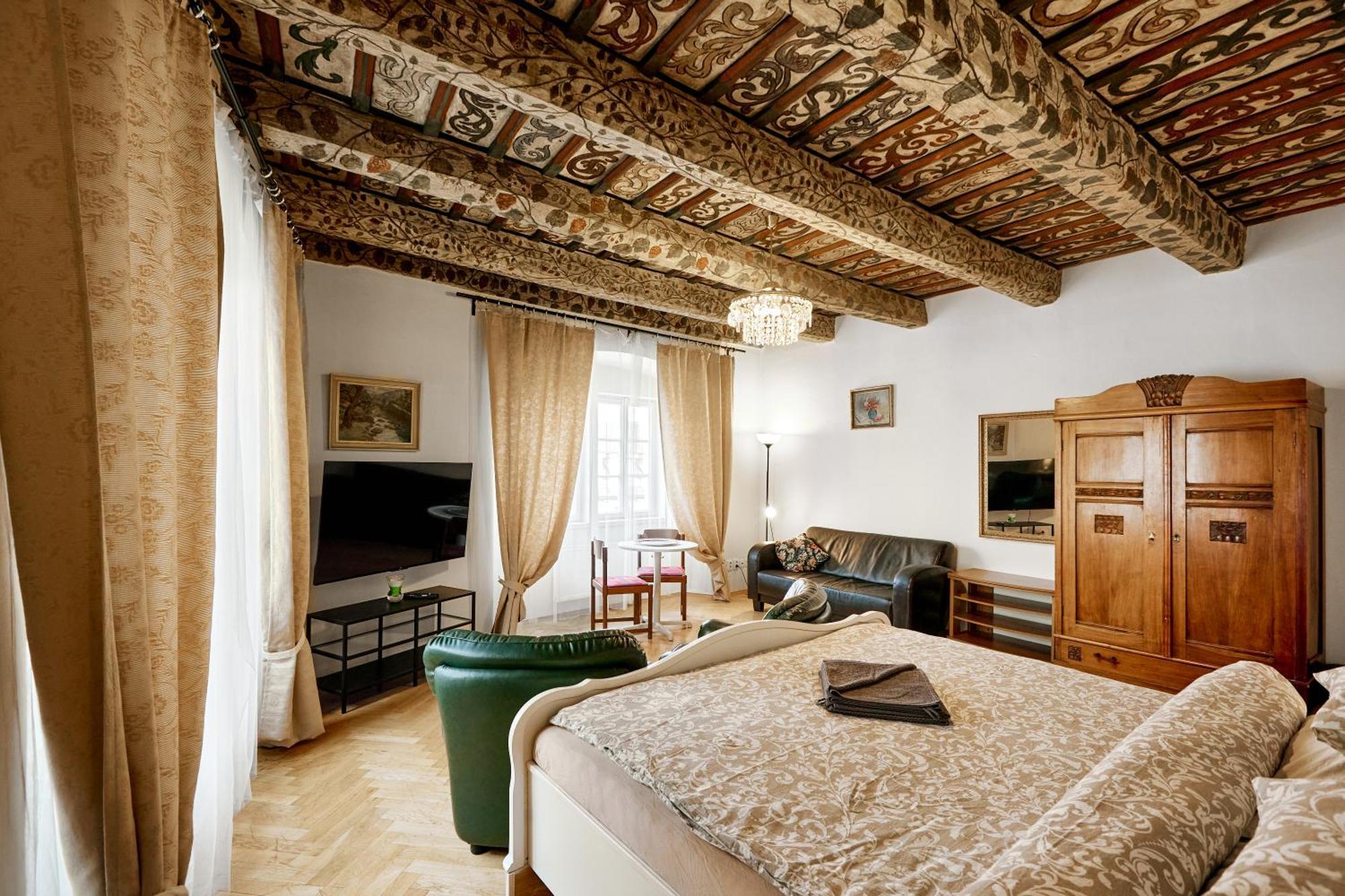 Apartmán At The Blue Lion & Parking Assistance Praha Exteriér fotografie