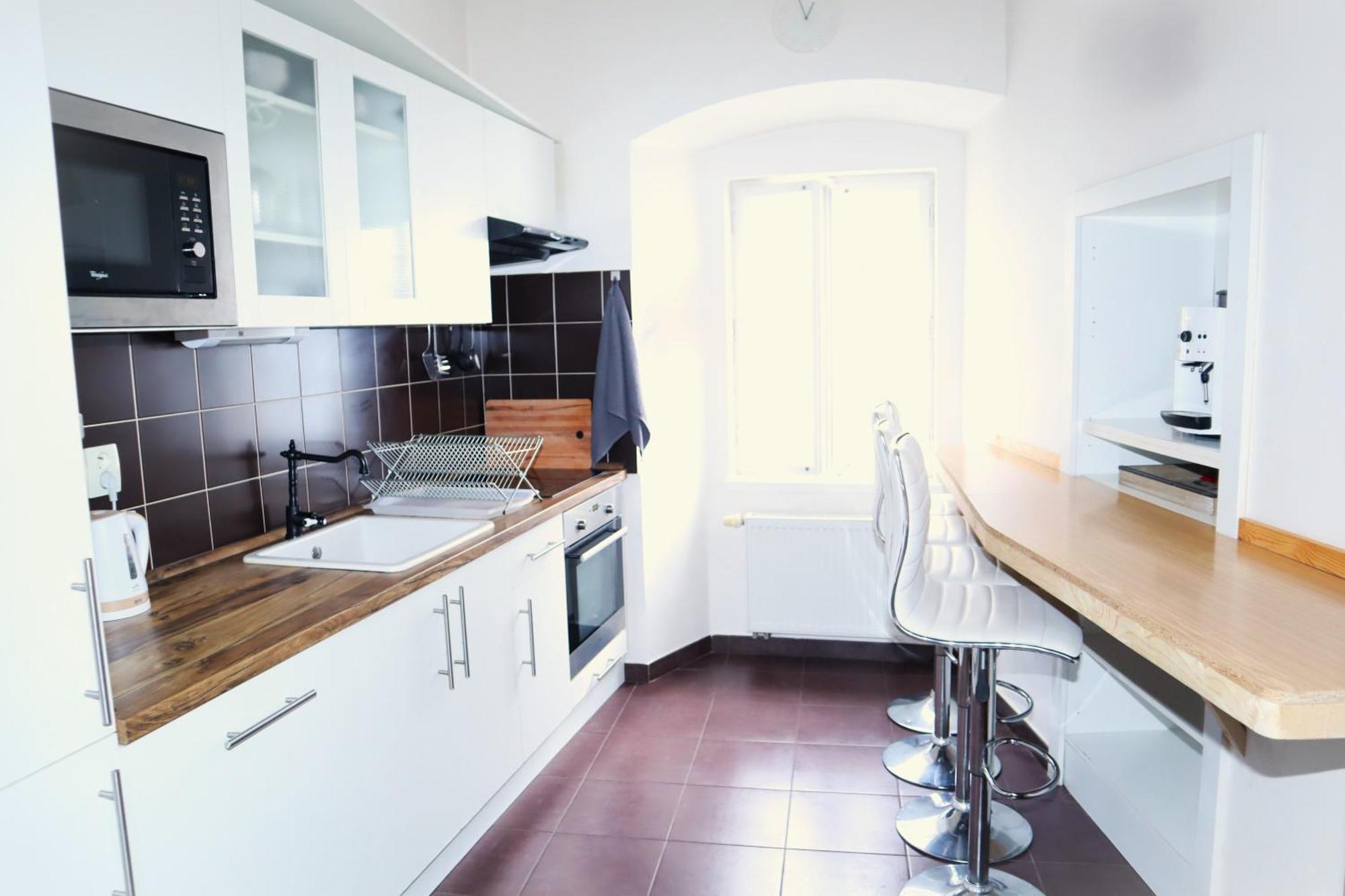 Apartmán At The Blue Lion & Parking Assistance Praha Exteriér fotografie